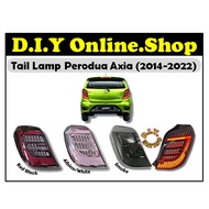 Perodua Axia (2014  TO 2022) Dragon Scale Tail Lamp With Signal Running 2014 2015 2016 2017 2018 201