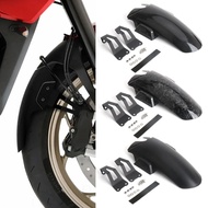 Motorcycle Accessories Front Fender Plastic Black Forging pattern Carbon fiber For Moto Guzzi V100 M