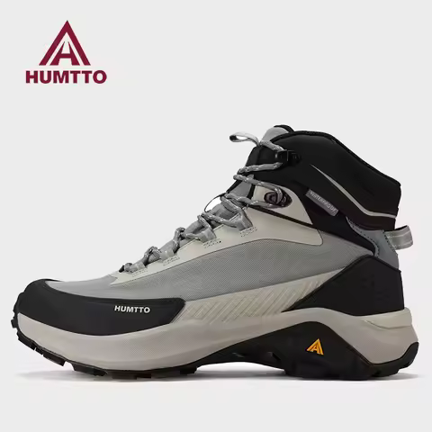 HUMTTO Hiking Shoes Men waterproof Sports Climbing Shoes ankle travel boots hunting boots Warm outdo