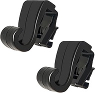 LESHIAUTO 2PCS Door Sun Shade Hook Clips, Window Shade Hook Compatible with Chrysler Pacifica 2017 2