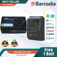 MOBILE PRINTER PPOB / KASIR 58MM THERMAL ZJ 5809ii (USB+BLUETOOTH) / PORTABLE PRINTER BLUETOOTH / PRINTER MINI UNTUK HP / PRINTER BLUETOOTH HP MURAH