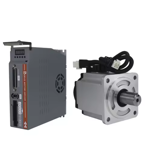 RS485 220V IP65 200W 400W 600W 750W 1000W AC Servo Motor with Driver for CNC Machine AC Servo Motor 