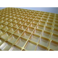 Gold Tray (1pcs = 140hole) Size 3.5cm(W) x 3.5cm(L) x 1.5cm(H)