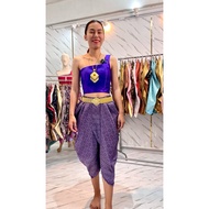 Thai Woven Sarong Dhoti Pants Man Available In Large Sizes