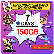 JTravel【 Europe SIM Card 】【 UK Switzerland 】 Bosnia & Herzegovina Croatia Slovenia Travel Prepaid Si