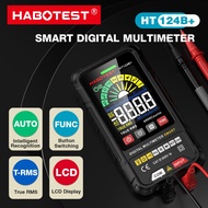 HABOTEST🔥HT124A/HT124B AC/DC Multimeter 600V Voltage Tester Digital Multimeter True RMS Auto Ranging