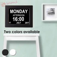 [READY STOCK] Digital Clock Dashboard Date Large Time Dementia LCD Screen Alarm Clock