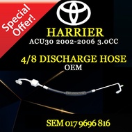 TOYOTA HARRIER ACU30 2002-2006 YEAR 3.0CC OEM TAIWAN NEW 4/8 DISCHARGE HOSE/ HOS (CAR AIRCOND SYSTEM)