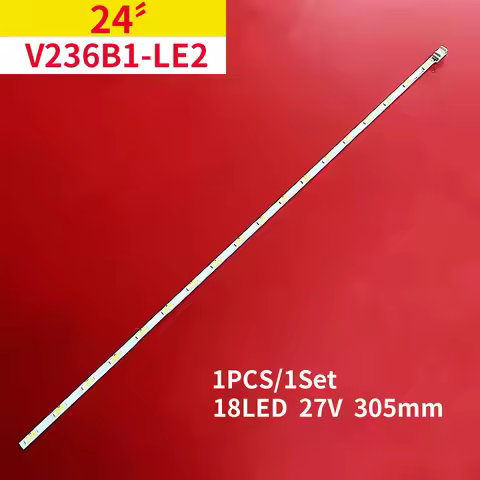 LED Strip For TV 6202b0005S301 24LH451U 24LH450U V236BJ1-LE2 24LB450U 24LB457U 6202B0005S300 V236B1-