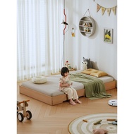 Mother's Choice Montessori Floor Bed Children's Bed All Beech Solid Wood Bed Boys Girls Single Floor