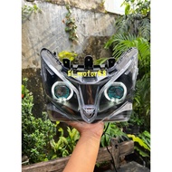 Front reflector set biled matrix biled original Kzr 125 UK 2.5 inch pnp ready to install