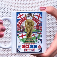 Fifa England 2026 World Cup Ball Mug Design