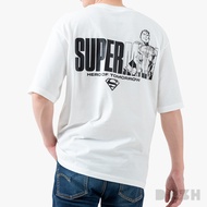 DOSH MENS OVERSIZED T-SHIRTS SUPERMAN เสื้อยืดโอเวอร์ไซส์ DSMT5213-OW (L-2XL)