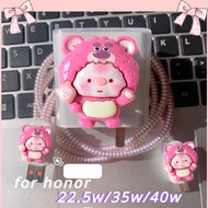 Cute Charger Protector For Honor 22.5W 35W 40W X9B  charger cover cable protector HW P30 p40 p50 p60