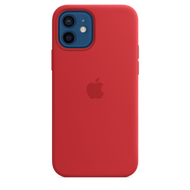 Apple - Apple iPhone 12 | 12 Pro MagSafe 矽膠護殼 - (PRODUCT)RED