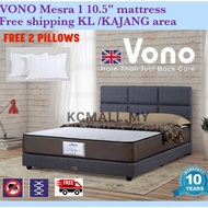 Readystock🔥Vono Mesra 1 tilam mattress 10.5" Queen/King/Single