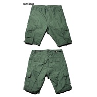 [Rock Vintage Rock Vintage] HOUSTON 10150-001 BDU SHORTS Olive Green Five-Point Pants