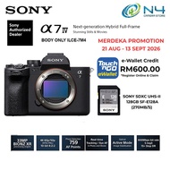 Sony A7MKIV A7MK4 A7 MKIV A7IV A74 / A7 MRAK 4 Hybrid Full Frame Camera ILCE-4 ( 1+1 Year Sony Malay