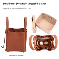 Suitable for Songmont Small Medium Vegetable Basket Inner Bag Felt Portable Bucket Bag Storage Support Bag