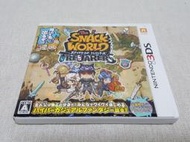 【DS&amp;3DS】收藏出清 任天堂 3DS 卡帶 點心世界 SNACK WORLD 盒書齊全 正版 日版現況品 請詳閱說明