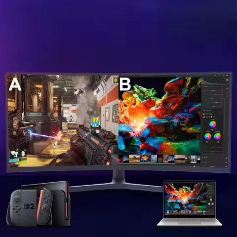 34 Inch Curved 180Hz Ultrawide Gaming Monitor UWQHD 3440x1440 1500R HDR FreeSync G-SYNC