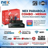 Receiver Parabola Nex Combo Tv Digital Tv Satelit