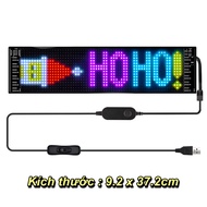 Màn Hình Chạy LED Dán Trên Kính Ô Tô Matrix RGB Car Smart APP ⚜️Katla Shop⚜️