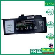 LAPTOP Battery for Del F7HVR P24E P24E002 62VNH T2T3J P36F001 89JW7 Inspiron 17 7746-3870 Inspiron 1