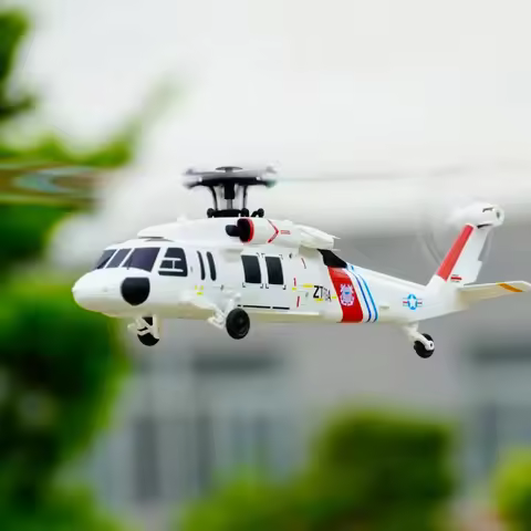 K270 Black Hawk UH-60L Brushless Optical Flow Altitude Hold Version 4-CH 4-Blade Aileronless Helicop