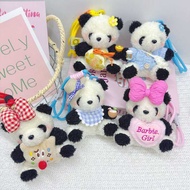 Cartoon Plush Panda Bag Pendant Cute Panda Doll Keychain Chengdu Panda Gift
