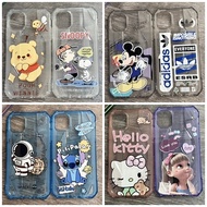 Case infinix (Inphonyx) Smart 8 Smart7 Smart6 Smart5 Hot12i Hot20 Hot20i Hot20s Clear Work Shockproof Cartoon Pattern