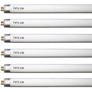 (6 Pack) F8T5/CW 4100K 12’’ Linear Fluorescent Light Bulb, 8W Cool White T5 Tube, G5 Mini Bi Pins Ba