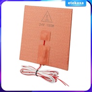 [Etekaxa] Silicone Heater Pad 24V/150W for 3D Printer Hot Bed DIY Parts 150x150mm 3D Printer Tools H