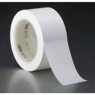 PUTIH Floor Line Duct Tape Floor Marking Tape 3m 471 White vinyl Tape 3m 5cm x 33M Floor Line Insula