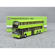 SG Seller: Singapore Bus Service 70M B8L 1/120 Scale Bus Model
