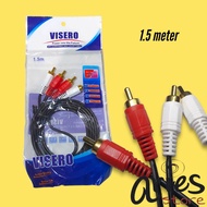 CABLE RCA 2 TO 2 1.5M VISERO