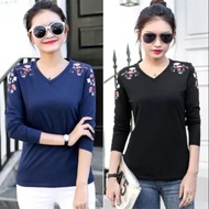 [Stock Clearance] Long Sleeve cotton t-shirt (S - 5XL)