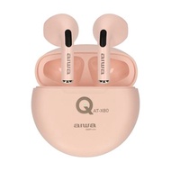 AIWA หูฟังไร้สาย บลูทูธ AT-X80Q Truly Wireless (สีชมพู)