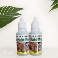 Earwax Cleanser Ubat Pencuci Telinga Daun Herba Mujarab Untuk Tahi Telinga Keras, Berair, Bernanah &