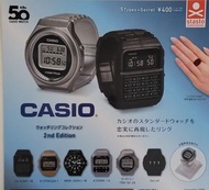 Casio 2nd Edition戒指錶玩具扭蛋