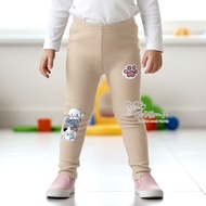 MEOW LEGGINGS Premium Rib Knite Cat Character Children's Leggings 0-7 Years
