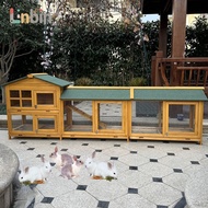 linbin.sg Outdoor Rabbit Cage Large Rabbit House Cat House Rabbit Nest Rabbit Cage Large Cat Cage Vi