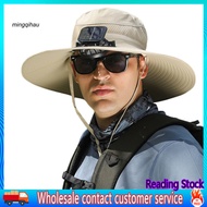 MI_ Outdoor Hat Solar Fan Hat Men's Solar Fan Fisherman Hat with Usb Charging Windproof Anti-uv Sun Protection for Outdoor Fishing Camping Travel