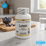 MATA California Gold Nutrition Lutein 20 mg with 1 mg Zeazanthin Eye Health 120 Softgels