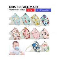 [Ready Stock] Careion Akindo Baby Duckbill Earloop 3D Face Mask Duckbill Baby Infant Mask 10pcs