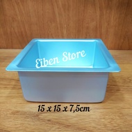 Square Pan Anodized Aluminum Square Cake Pan 6x6x3inch