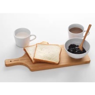 803.133.23 OSTBIT serving plate, bamboo, 42 cm serving plate