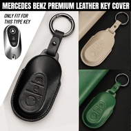 Mercedes Benz C E S A Class CLA SLA GLA GLB GLC EQE EQS Premium Leather Key Cover