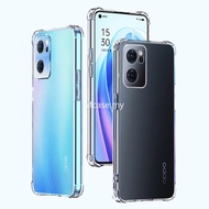 Transparent Casing OPPO A76 A96 A95 A94 A74 A55 A54 A93 A73 A53 A92 A72 A52 A16 A15 A15s A31 A9 A5 2020 Reno6 Z 5G Reno 7Z 7 6 6Z 5 4 3 Pro 5G 4G 2 2F 2Z 10x Zoom Phone Case Cover
