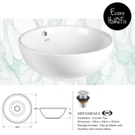 [ AER ] CWB 02-C Counter Top/ Table Top Hand Wash Basin, Singapore Stocks!